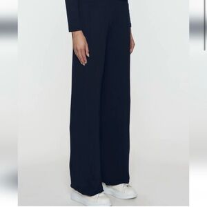 BleuSalt Pants Cindy Navy Wide Leg Modal Lounge Size 2 (M)